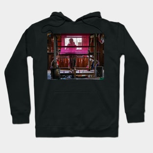 Weaving. Hoodie